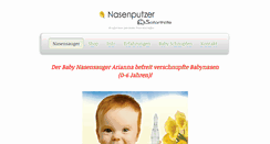 Desktop Screenshot of nasensauger-arianna.ch